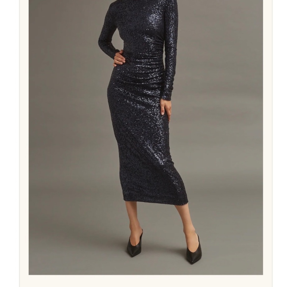 Cara Cara Ryan Dress - Midnight Sequins, Size S